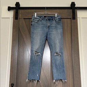 Kut from the Kloth Light Blue Distressed Jeans